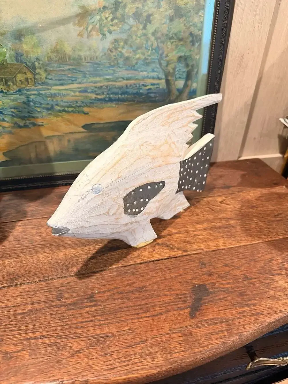 Unknown hand carved
